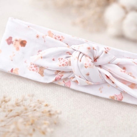 Diadema lazo de algodón Pima con diseño