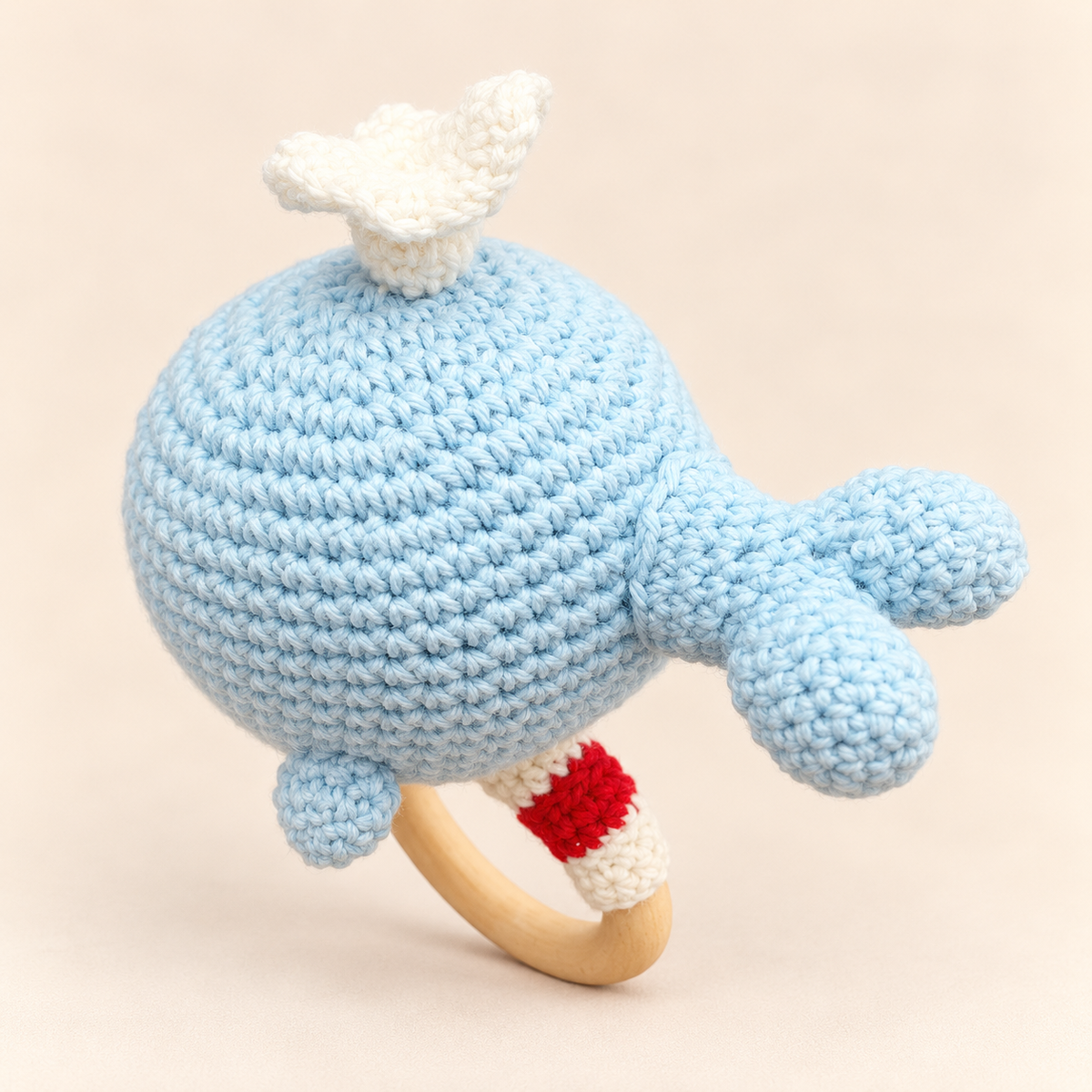 Sonajero Mordedor Ballena FLotador