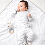 Pijama Bebé Llamita Gris | Algodón Pima Premium