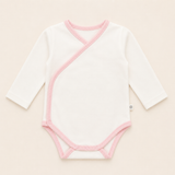 Pack 3 Bodies de algodón | Avena, Ivory, Ivory Rosa