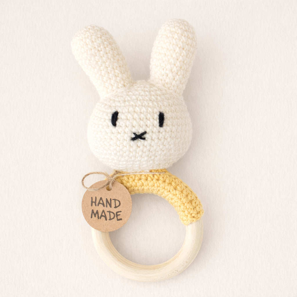 Sonajero mordedor conejito