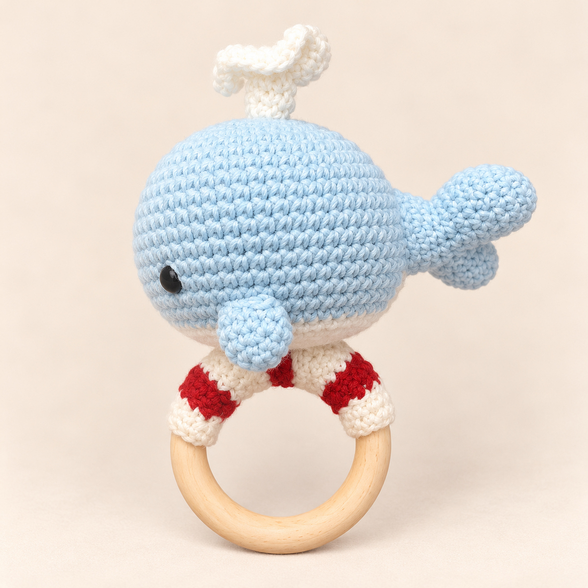 Sonajero Mordedor Ballena FLotador