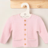 CHOM23MOI23 Chompa Algodón Rosa S/. 116 Chompa cardigan Baby Girl Rikury Rikury