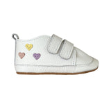 Zapatilla Circus Corazón blanco