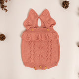 Body volantes tejido de algodón