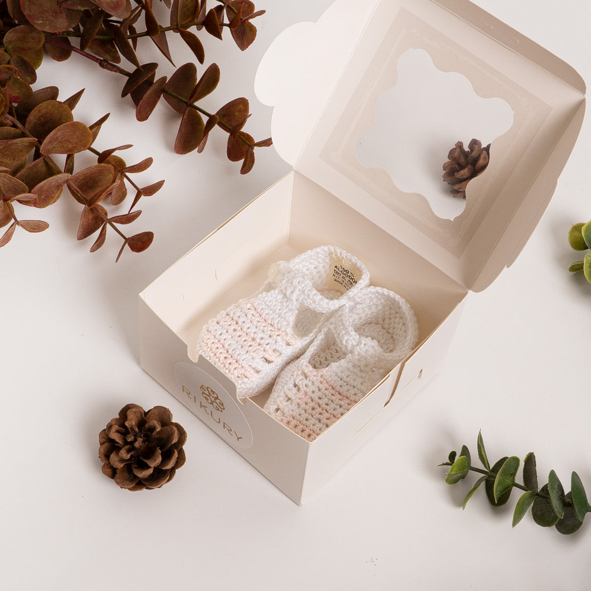 Zapatito tejido para Recién nacido