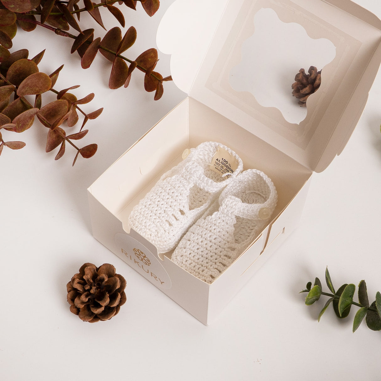 Zapatito tejido para Recién nacido