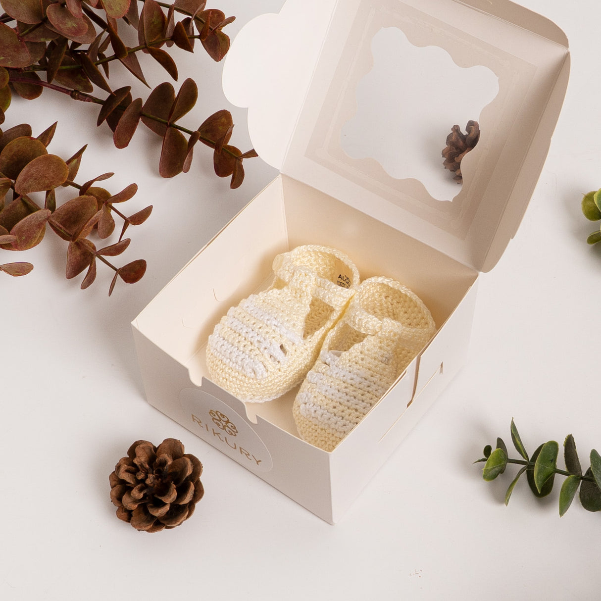 Zapatito tejido para Recién nacido