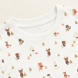 Pijama bosques de algodón Pima