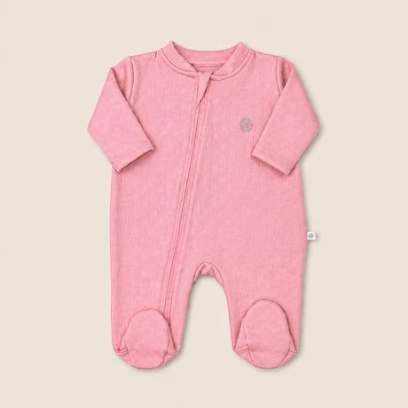 Enterizo algodón Jacquard con piés