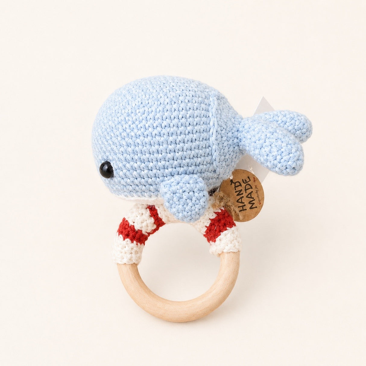 Sonajero Mordedor Ballena FLotador