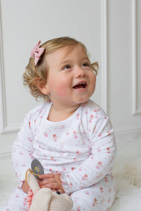 Pijama niña ratonas de algodón Pima