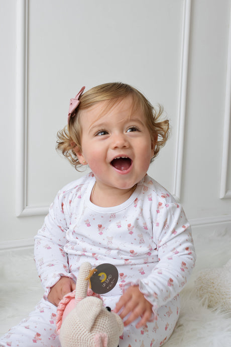 Pijama niña ratonas de algodón Pima