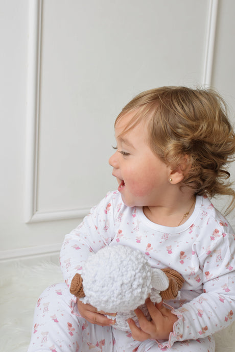 Pijama niña ratonas de algodón Pima