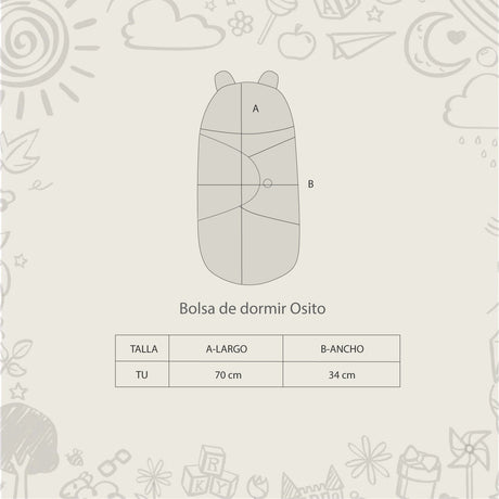 Saco envolvente Osito