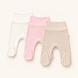 Pack x3 pantalones pretina ancha niña – ivory, rosa y avena – algodón Pima peruano | Rikury