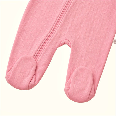 Enterizo algodón Jacquard con piés