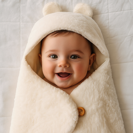 Saco envolvente Osito Ivory