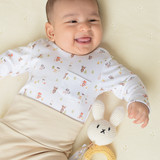 Set Body Animalitos del Bosque | Pantalón Pretina Ancha Avena