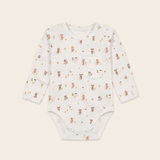 Set Body Animalitos del Bosque | Pantalón Pretina Ancha Avena