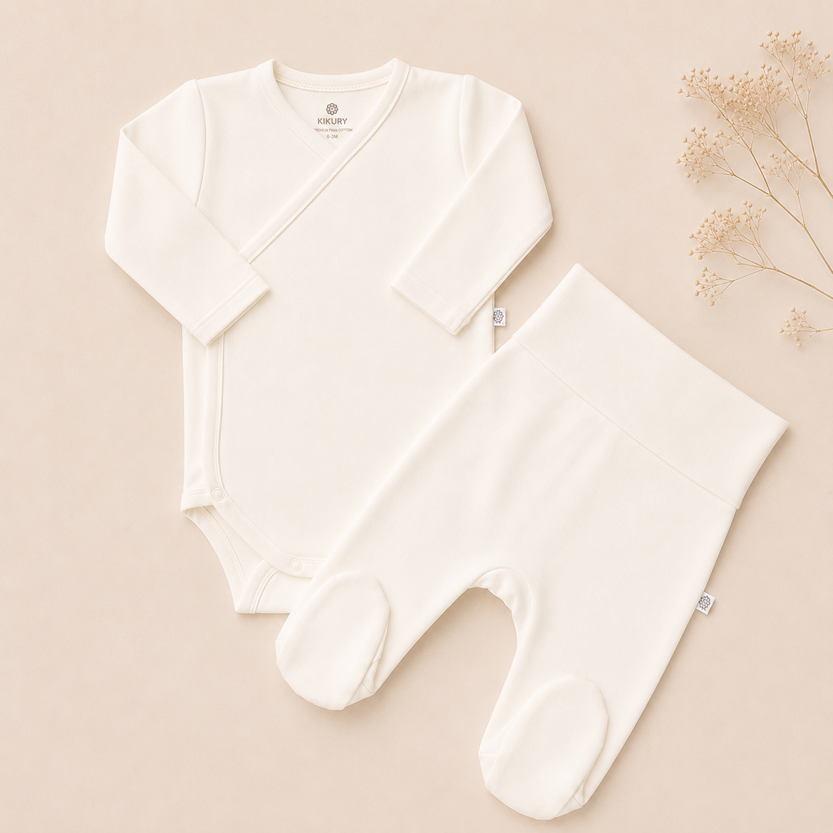 Set Esencial Body + Pantalón Pretina Ancha | Algodón Pima
