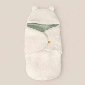 Bolsa de dormir osito color verde Rikury