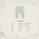 Pack de 2 pantalones verde