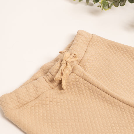 Pijama Jacquard beige