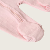Enterizo inverno rosa burbuja