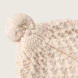 Gorro tejido ivory