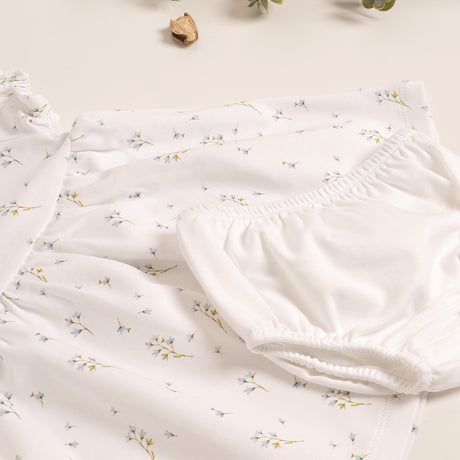 Vestido Floral Algodón Pima