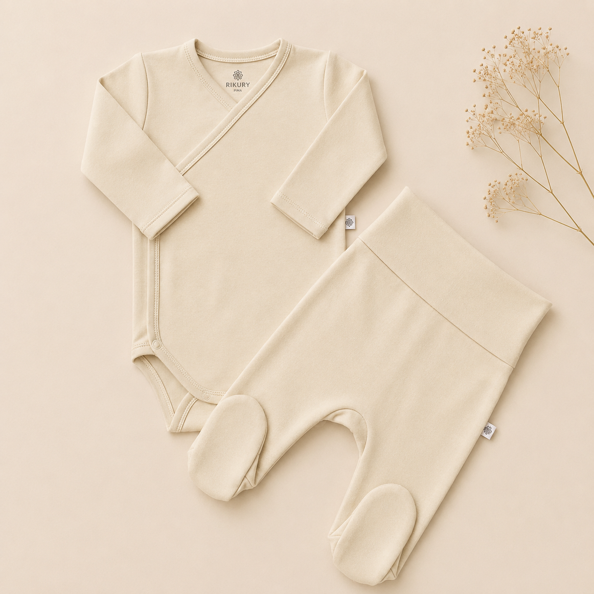 Set Esencial Body + Pantalón Pretina Ancha | Algodón Pima
