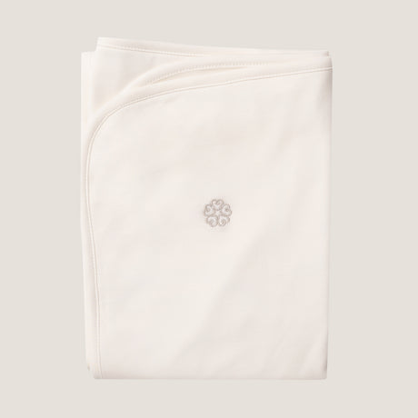 Manta de algodón Pima Orgánico doble forro ecowhite