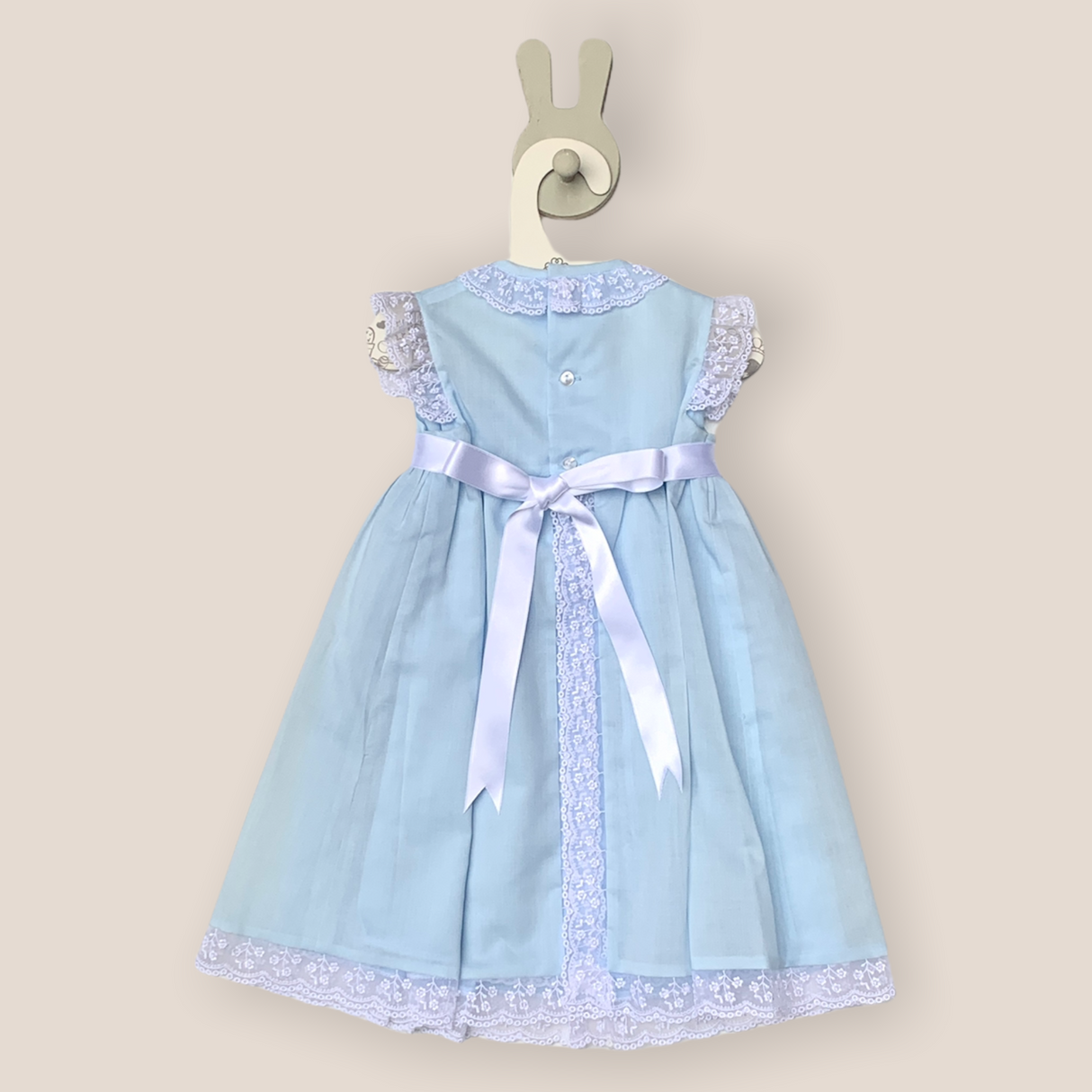 Vestido Mercedes celeste-bebe-moda-pima-algodón-peru-rikury