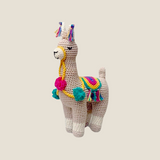 Llamita de apego beige