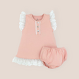 Vestido ángel rosa