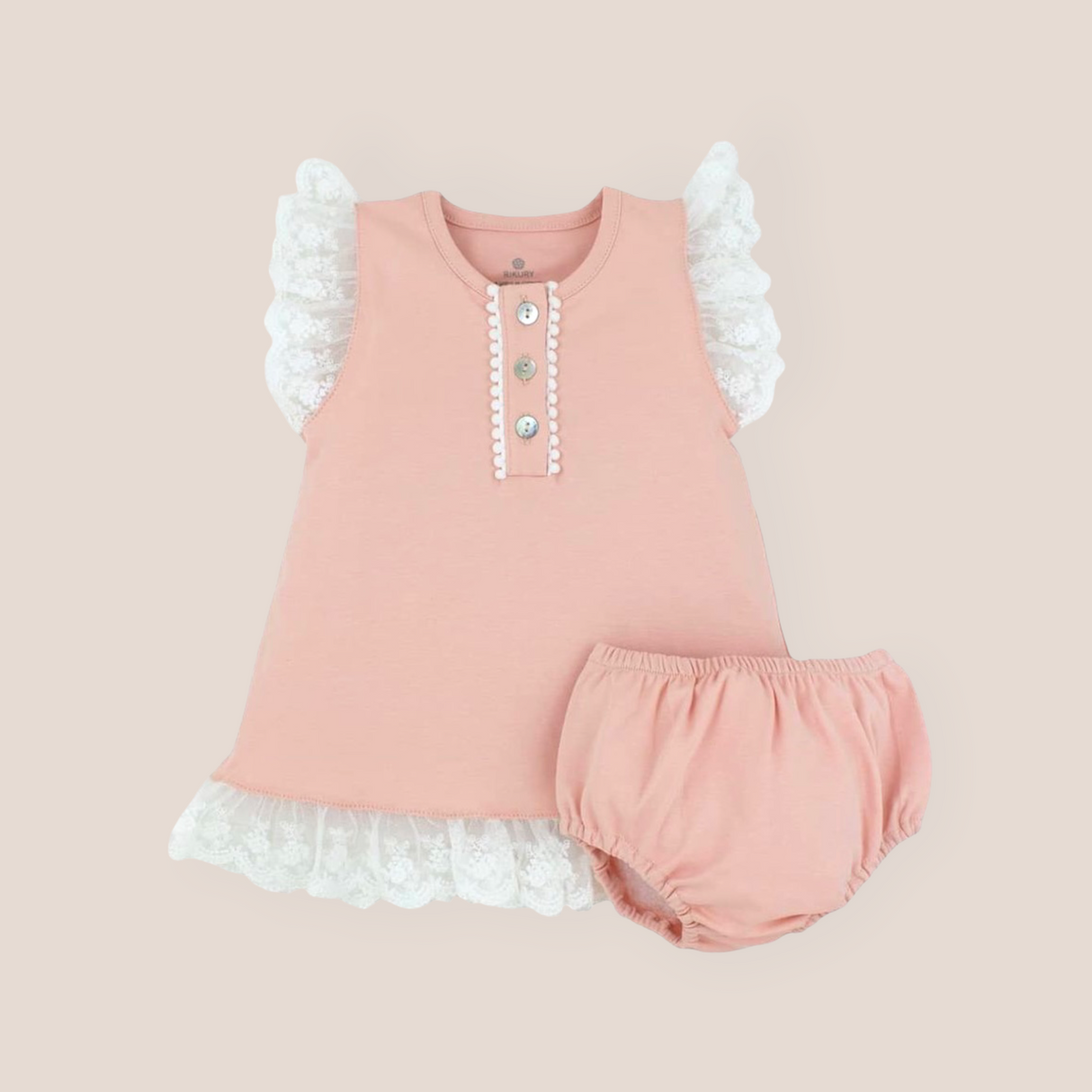 Vestido ángel rosa