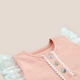 Vestido ángel rosa